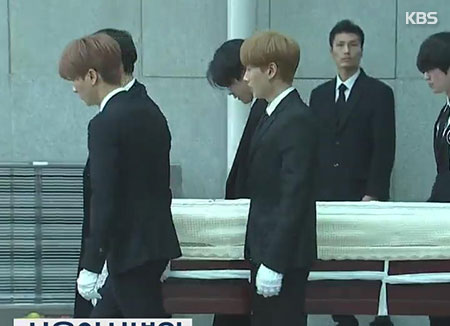 Funeral held for late Kpop star Kim Jong Hyun