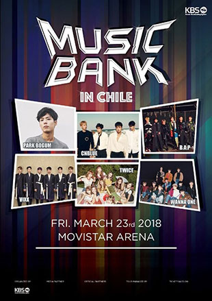 Music Bank World Tour begins 2018 run in Chile